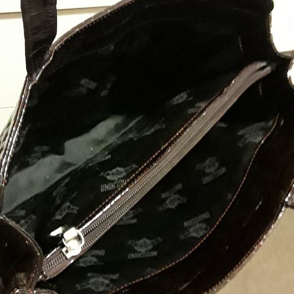 Moschino tote 13x8 1/2 - Picture 4 of 8